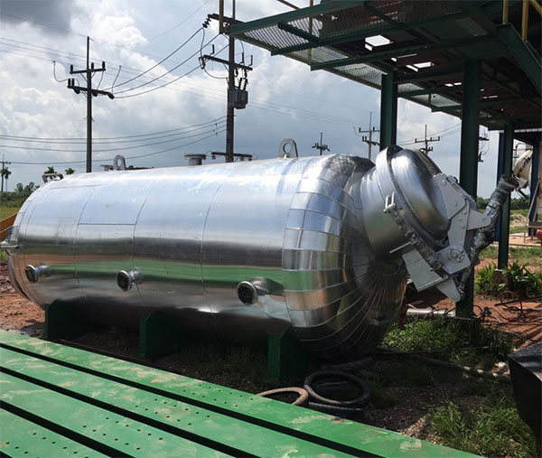Palm Oil Sterilizing Tank