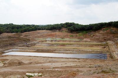 Palm Oil Processing Effluent Treatment Station